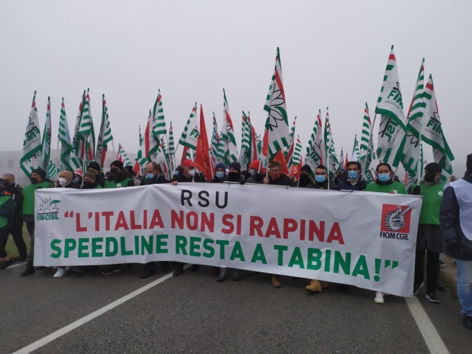 Sospensione chiusura Speedline? I sindacati non si fidano, la lotta continua