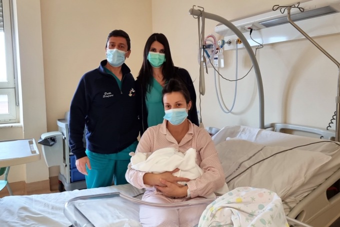 Il primo bambino del 2022 è nato a Chioggia: benvenuto Mattia