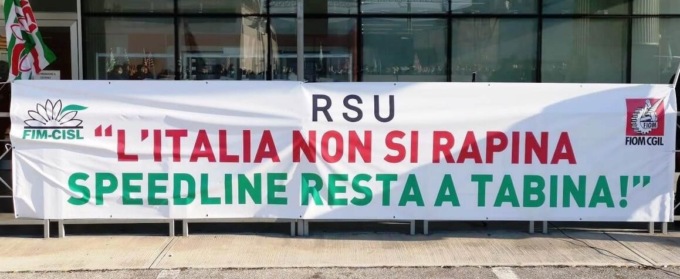 Speedline, chiusura stabilimento revocata: gli operai di nuovo al lavoro