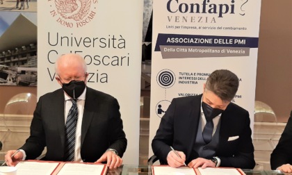 Confapi Venezia e Ca' Foscari sottoscrivono una Convenzione per la competitività delle PMI