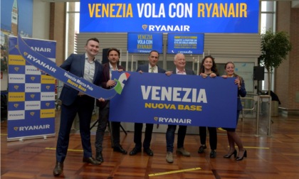 Ryanair atterra a Venezia: 100 nuovi posti di lavoro e 300 milioni di investimenti