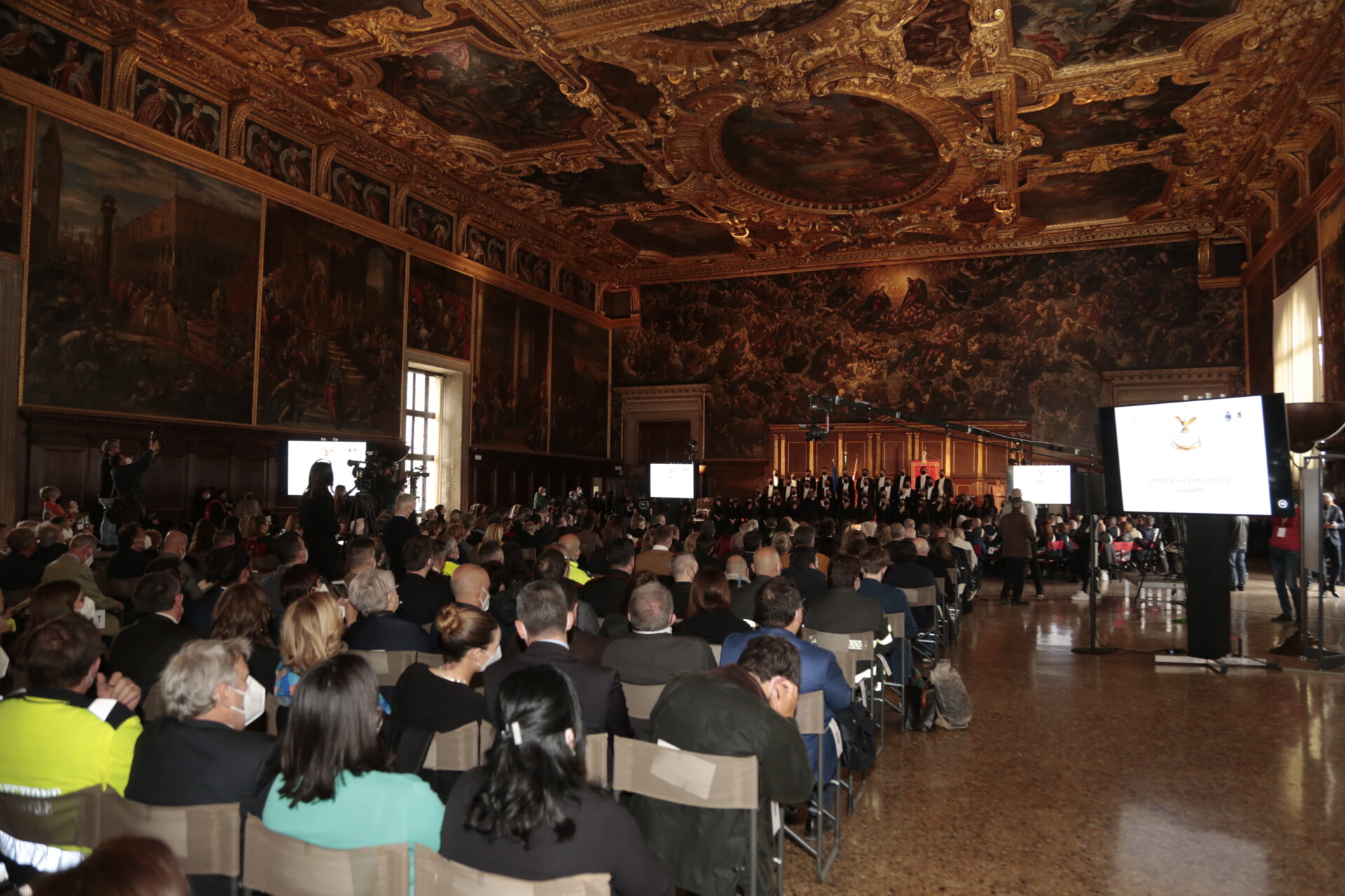 25 aprile Sala del Maggior Consiglio