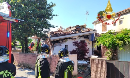 Fuga di gas fa esplodere abitazione a San Donà di Piave