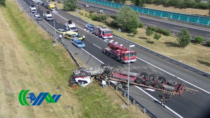 Tir ribaltato in A57: code alla confluenza con la A4 in direzione Milano