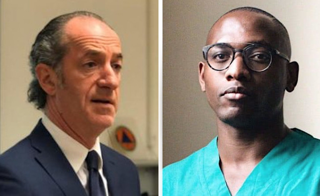 Insulti contro il medico, Zaia: “Ripudio nel modo più totale ogni forma di razzismo”
