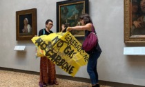 Blitz degli ambientalisti a Venezia: si incollano le mani al capolavoro del Giorgione