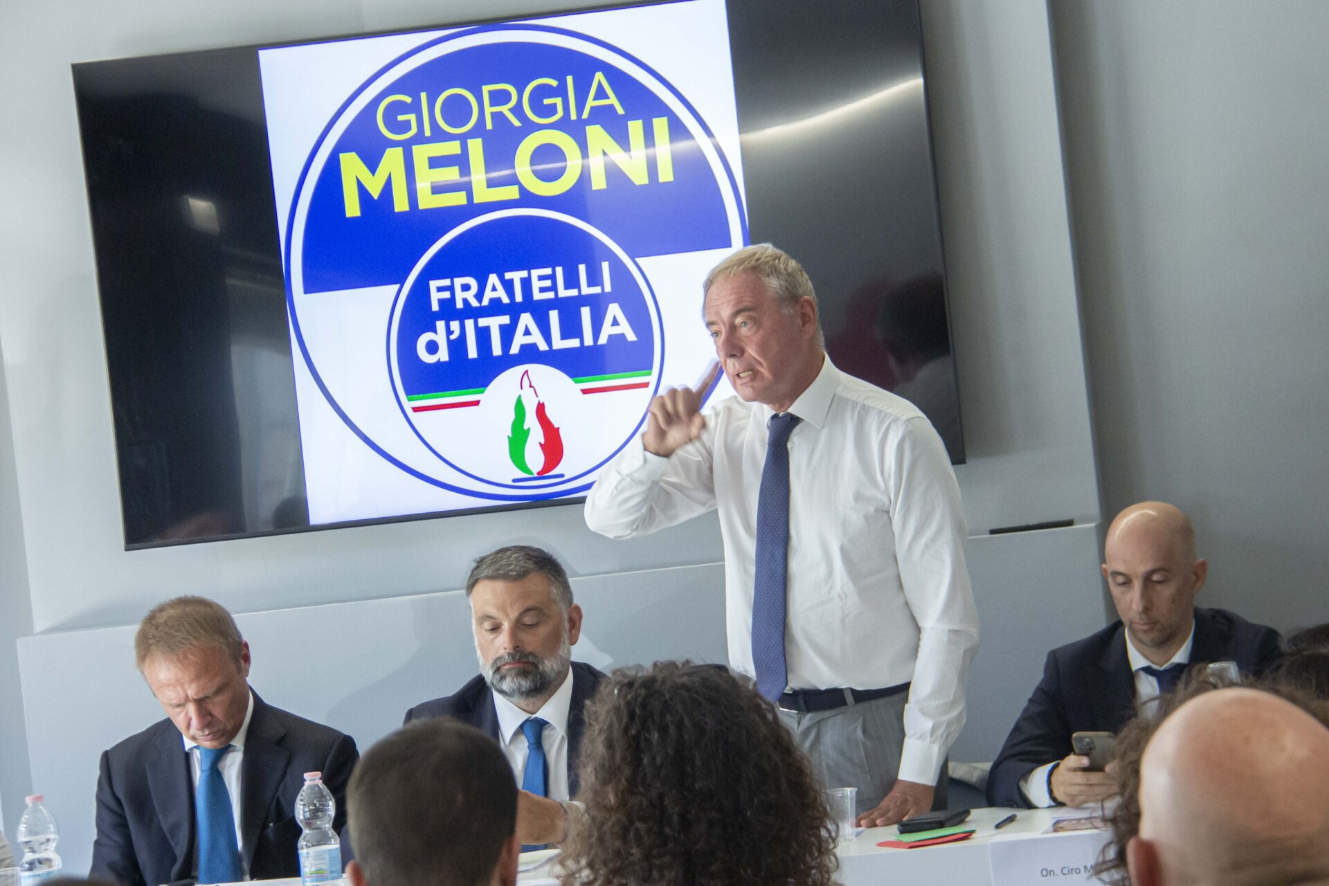 Conferenza stampa presentazione candidati Fratelli d'Italia (6)