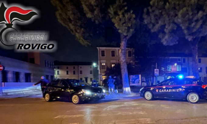 Inseguito dai Carabinieri e arrestato nel Rodigino: viaggiava su un’auto rubata a Portogruaro