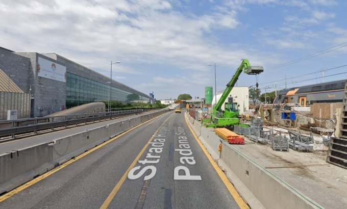 Chiude la Sr11 in entrambi i sensi di marcia per lavori al nuovo sottopasso della fermata Venezia – Porto Marghera