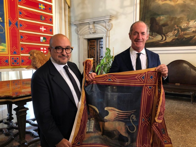 Zaia e Sangiuliano firmano il protocollo tra Regione Veneto e ministero della Cultura per il piano paesaggistico regionale
