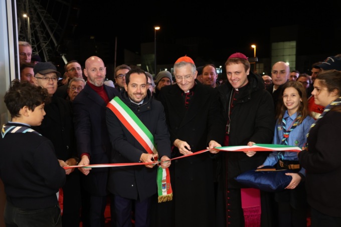 Il presepe della pace: il vescovo di Kiev inaugura lo Jesolo Sand Nativity 2022