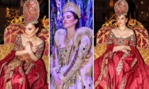 Melania Dalla Costa è splendida Madrina del Carnevale di Venezia 2023
