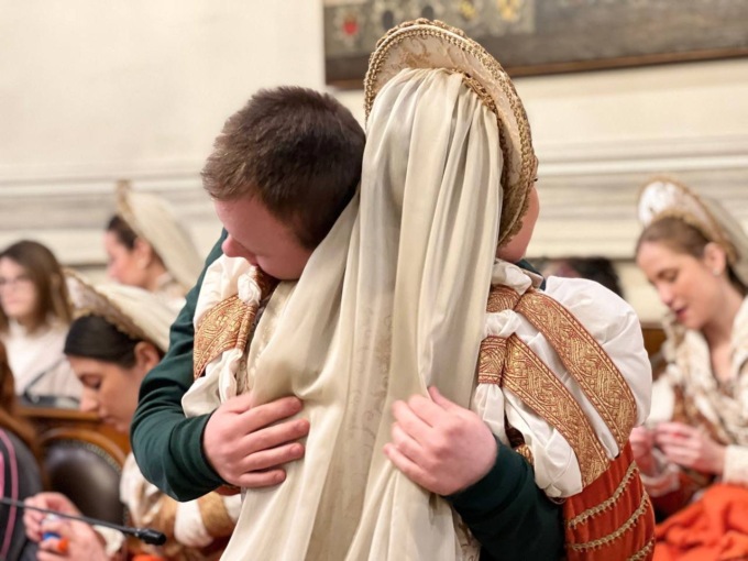 Il grande cuore di Venezia: donato all’Associazione italiana persone down il ricavato dell’asta di Carnevale