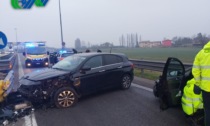Incidente tra due auto: bloccato l'ingresso della stazione di Mirano-Dolo in A57