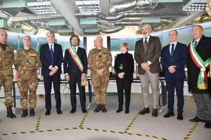 Mose: passaggio di consegne del ponte radio tra Esercito e Consorzio Venezia nuova