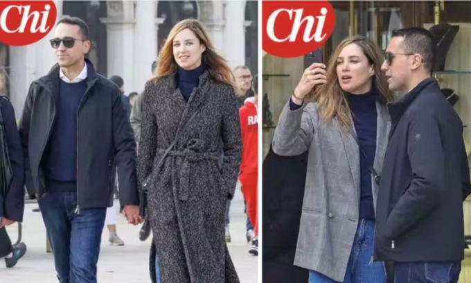 L’ex ministro Luigi Di Maio paparazzato a Venezia con la sua nuova “fiamma”