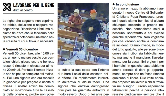 Raffica di furti nelle chiese veneziane: i sacerdoti diventano 007