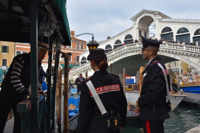 Arrivano i rinforzi: 38 nuovi Carabinieri sbarcano a Venezia