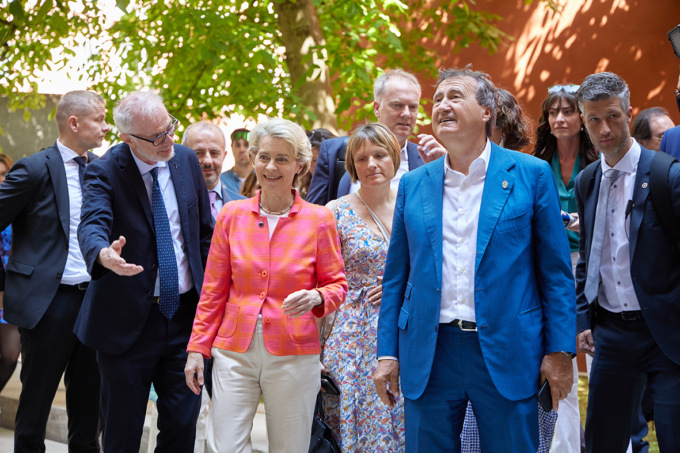 Ursula von der Leyen a Venezia: “Il futuro dovrà essere inclusivo, bello e sostenibile”