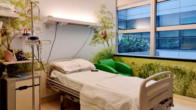 Pediatria di Mestre: il reparto dei bimbi più gravi si riempie di scoiattolini e cerbiatti