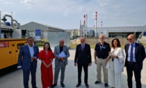 Il ministro dell'Ambiente Fratin a Fusina per visitare gli impianti Veritas