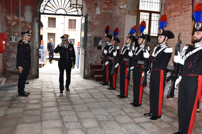 La visita del Generale di Corpo d’Armata Maurizio Stefanizzi al Comando provinciale di Venezia