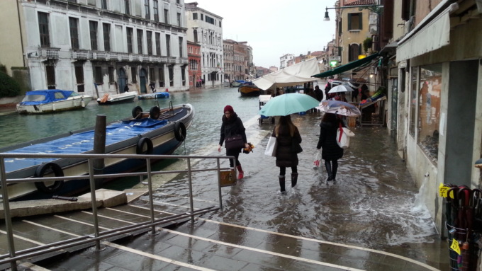 Allerta meteo in Veneto per forti temporali