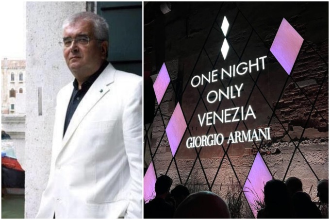 Il comandante della polizia locale molestato durante la festa di Armani