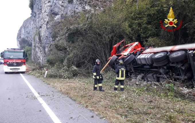 Investe un cervo col camion, l’animale sfonda la cabina di guida: morto un 35enne di Salzano