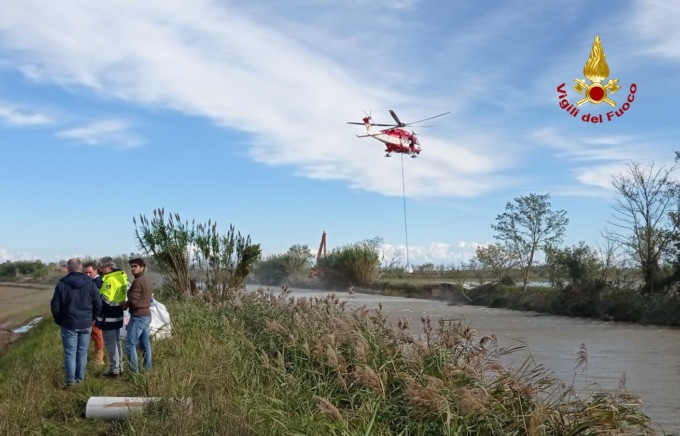 Danneggiato l’argine del Taglio a Caorle, evacuate diverse famiglie