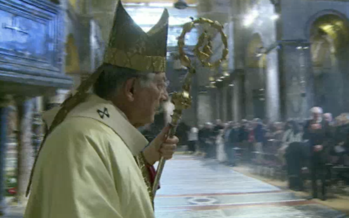 “Il Natale come l’insieme di tanti aspetti: il rispetto, l’amore, la verità”: le parole del Patriarca Moraglia alla messa del 25 dicembre