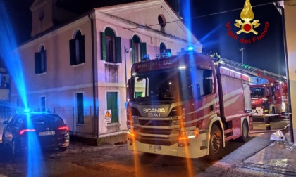 Incendio devasta il ristorante Cortivo 2.0 di Noale
