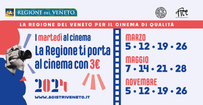 Cinema a 3 euro a Venezia e in provincia martedì 26 marzo: l’elenco delle sale e i film in programma