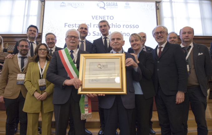 La “Festa del Radicchio Rosso di Rio San Martino” premiata in Senato con il marchio di qualità