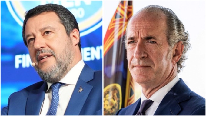 Salvini archivia il terzo mandato di Zaia: “Ho in mente dieci nomi”. Gelo con il governatore e spaccatura Lega in Veneto