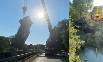 BMW esce di strada e precipita in un canale, morti due giovani e un ferito grave