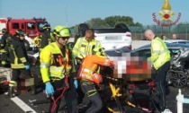 Incidente sull'autostrada A4 a San Donà: 9 mezzi coinvolti, 9 feriti tra cui due gravi