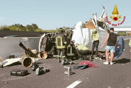 Ancora incidenti sull’A4: tamponamento tra un furgone e un mezzo pesante, c’è un ferito