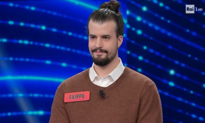 Filippo da Eraclea concorrente a “L’Eredità”