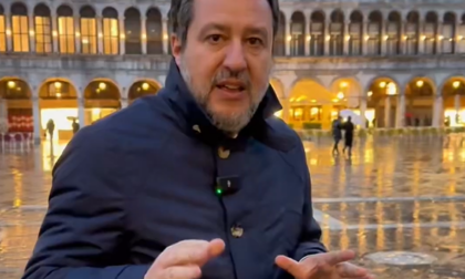 Salvini a Venezia: "Col Mose in 5 anni evitati danni per oltre 2,6 miliardi di euro (e la Sinistra non lo voleva)"