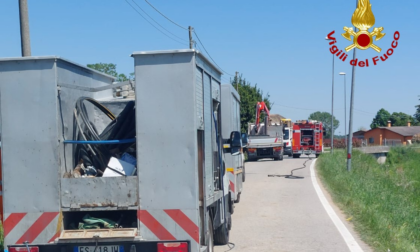 Danneggiata condotta del gas durante lavori agricoli a Cavarzere