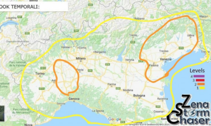Allerta gialla per temporali in Veneto, stato di attenzione fino a martedì 6 maggio 2025