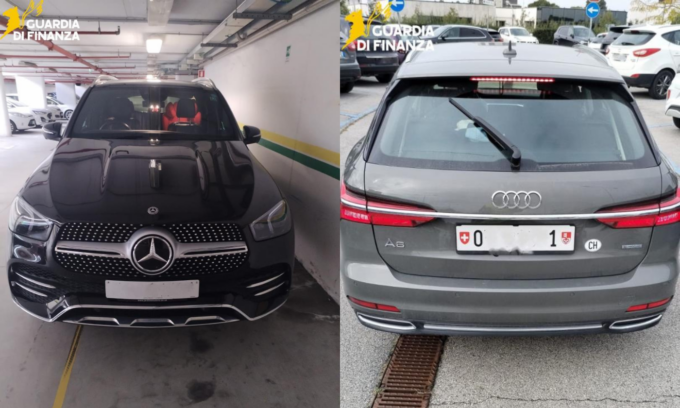 Auto di lusso importate illegalmente in Italia, due sequestri a Venezia