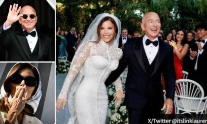 Jeff Bezos e Lauren Sanchez si sono sposati a Venezia: oggi show di Lady Gaga ed Elton John, mentre la protesta non monta