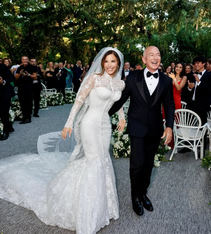 Jeff Bezos e Lauren Sanchez