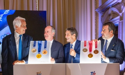 Presentate in Regione le medaglie per i Giochi invernali di Cortina 2026