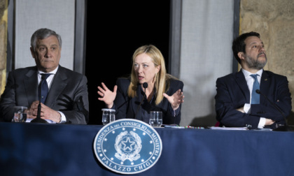 Centrodestra, vertice a quattro per le Regionali: bocche serratissime. Battuta di Salvini: "Io candidato in Veneto"