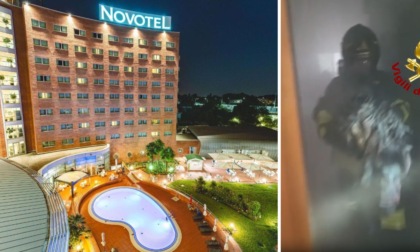 Incendio al Novotel a Mestre: evacuati 434 ospiti, tra cui 160 minori