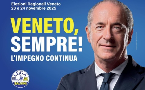 Elezioni regionali, anche Zaia in campo: “Veneto sempre! L’impegno continua”. Possibile capolista?
