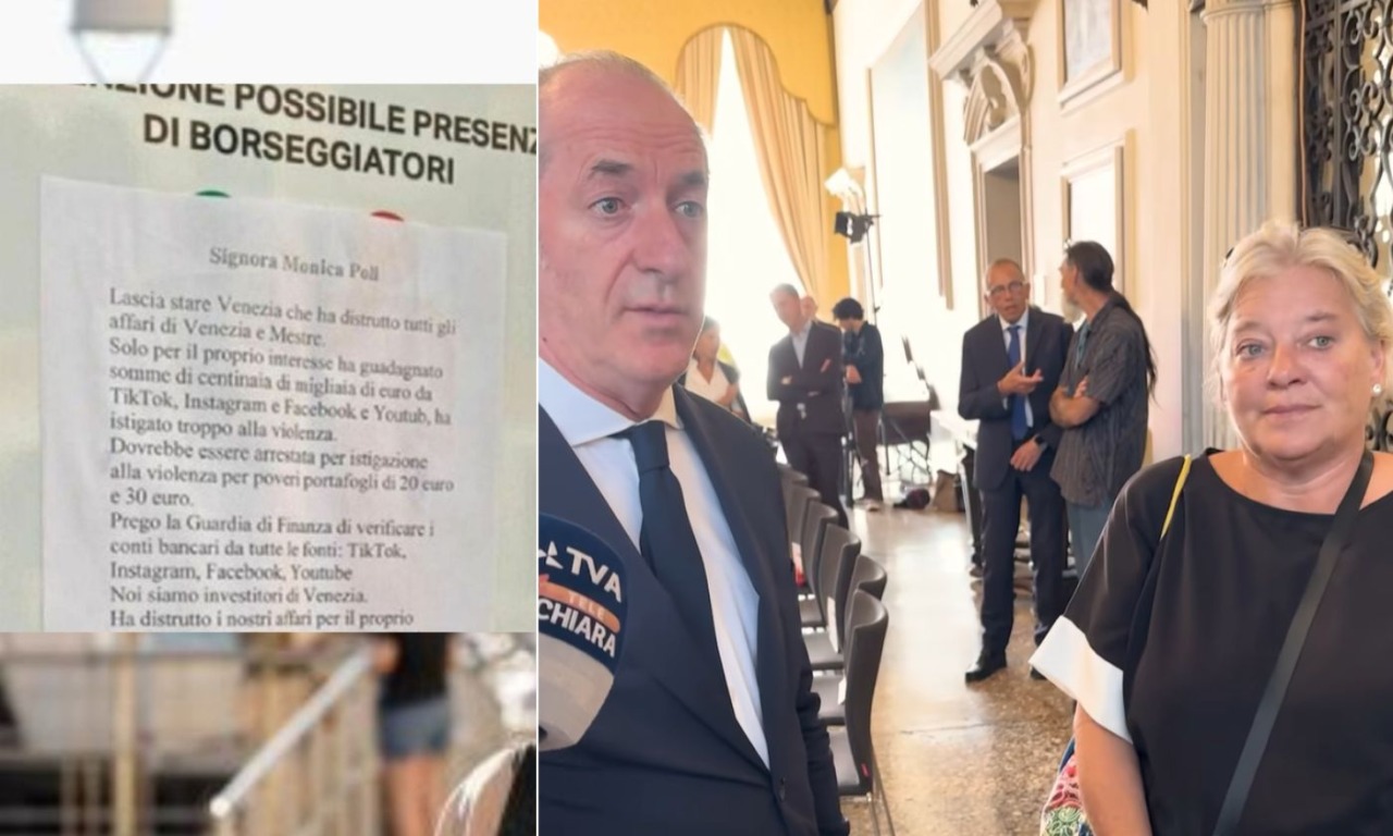 Volantini anonimi contro “Lady Pickpocket”. Zaia: “Sono i borseggiatori a danneggiare Venezia”